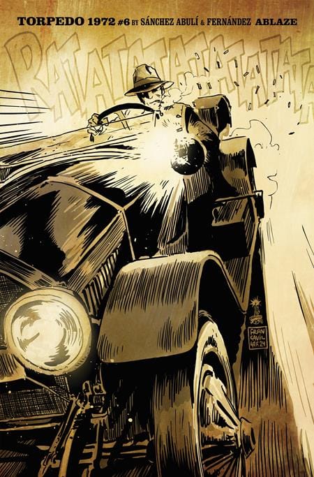 ABLAZE Comic Books TORPEDO 1972 #6 (OF 6) CVR B FRANCESCO FRANCAVILLA VAR (MR) (Release Date: 08/05/2026) 0626AZ0496