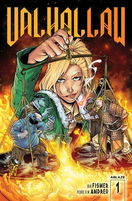 ABLAZE Comic Books VALHALLAW #1 (OF 5) CVR A PEDRO R M ANDREO (MR) 85000892729401011 0526AZ0520