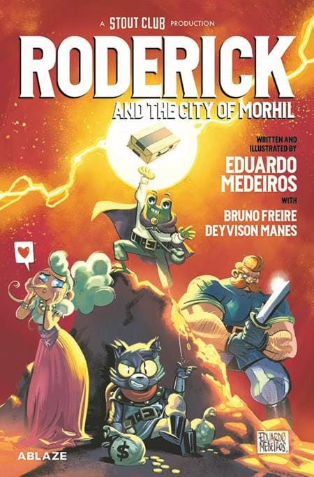 ABLAZE Graphic Novel RODERICK AND THE CITY OF MORHIL TP 9781684974603 0726AZ0598
