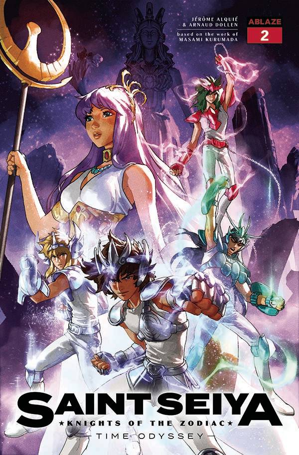 Ablaze Publishing Comic Books SAINT SEIYA KNIGHTS OF ZODIAC TIME ODYSSEY #2 CVR A PAREL 85000892739302011 JUL230970