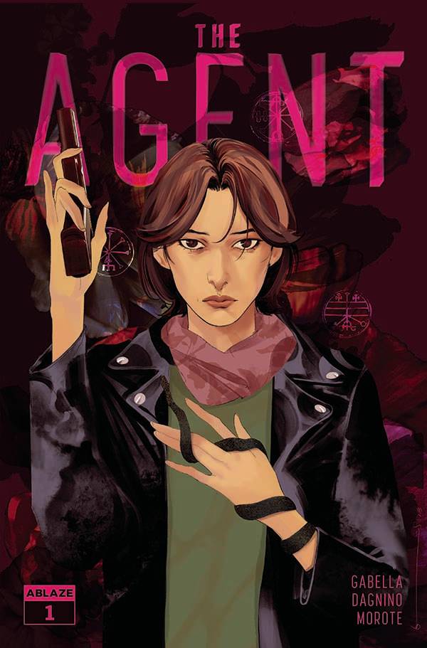 Ablaze Publishing Comic Books THE AGENT #1 CVR C HELENA MASELLIS (MR) 85000892742301031 SEP230995