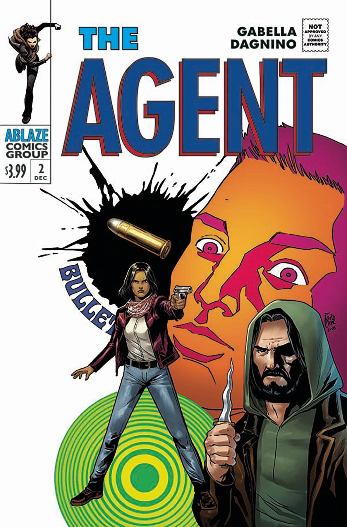 THE AGENT #2 CVR C FRITZ CASAS SHIELD HOMAGE (MR)