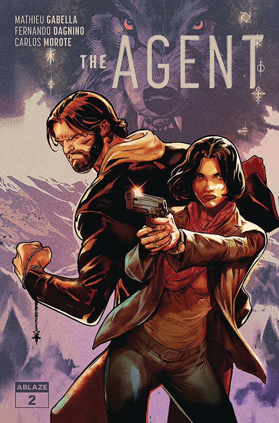 Ablaze Publishing Comic Books THE AGENT #3 CVR A FERNANDO DAGNINO (MR) 85000892742303011 NOV230839