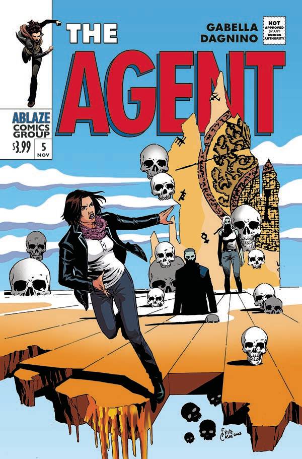 THE AGENT #5 CVR C FRITZ CASAS SHIELD HOMAGE (MR)