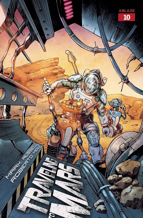 Ablaze Publishing Comic Books TRAVELING TO MARS #10 CVR A MELI (MR) 85000892733110011 JUL230985