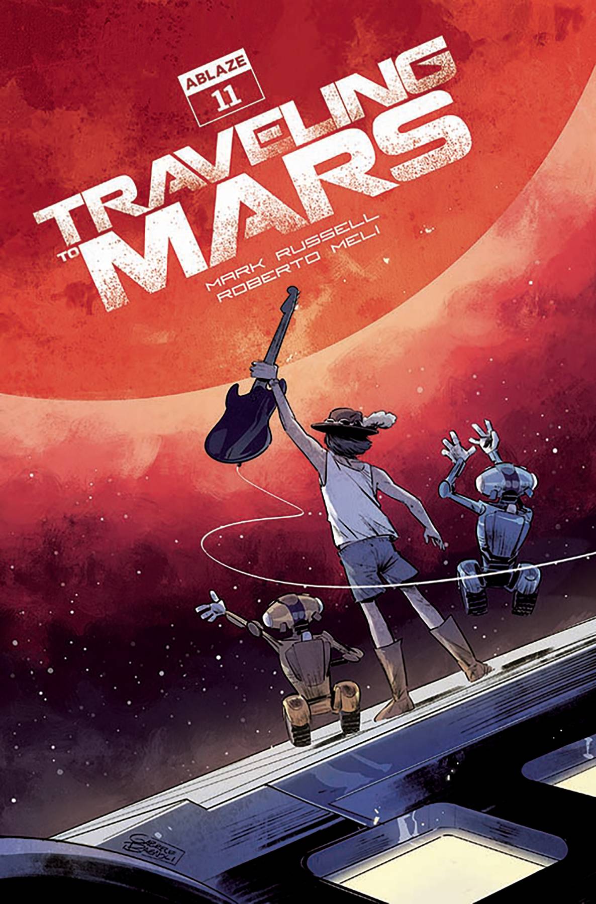 Ablaze Publishing Comic Books TRAVELING TO MARS #11 CVR B GABRIELE BAGNOLI (MR) 85000892733111021 AUG231098