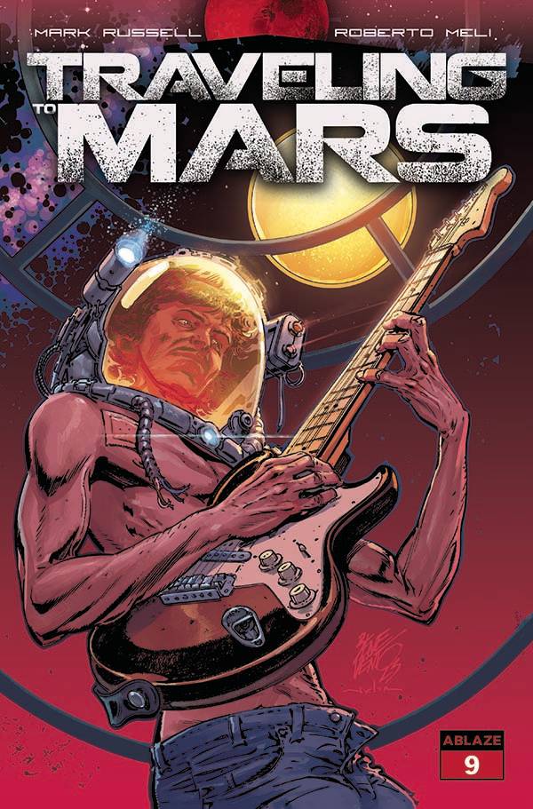 ABLAZE PUBLISHING Comic Books TRAVELING TO MARS #9 CVR B BENEVENTO (MR) 85000892733109021 JUN231260