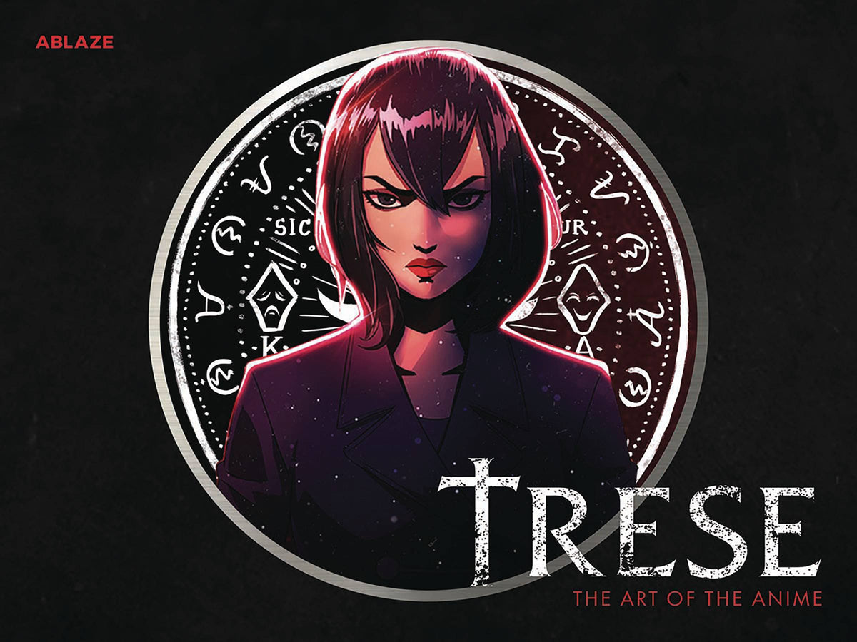 ABLAZE PUBLISHING Graphic Novel TRESE ART OF THE ANIME DLX ED HC 978168497237159900 DEC230860