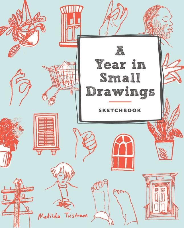 A Year in Small Drawings (Sketchbook) (paperback)