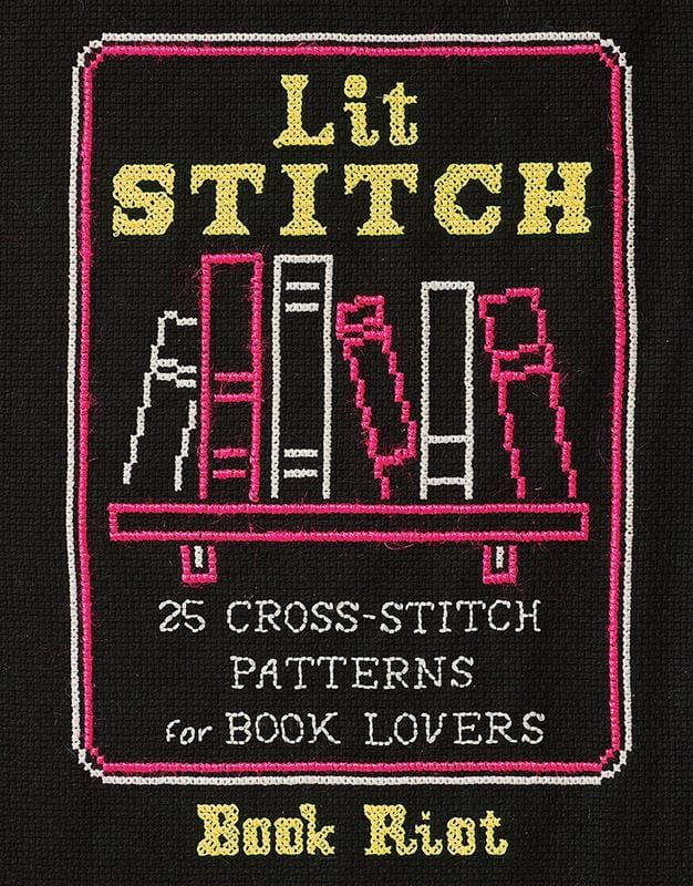 Lit Stitch: 25 Cross-Stitch Patterns for Book Lovers - Paperback