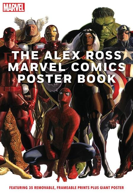 Abrams Graphic Novel ALEX ROSS MARVEL COMICS POSTER BOOK TP (Release Date: 12/02/2026) 9781419753763 1026AB0524