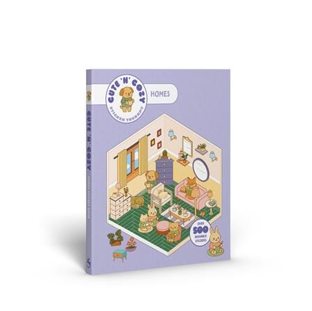 Abrams Graphic Novel CUTE N COZY STICKER THERAPY HOMES TP (Release Date: 08/26/2026) 9781837761418 0626AB0511