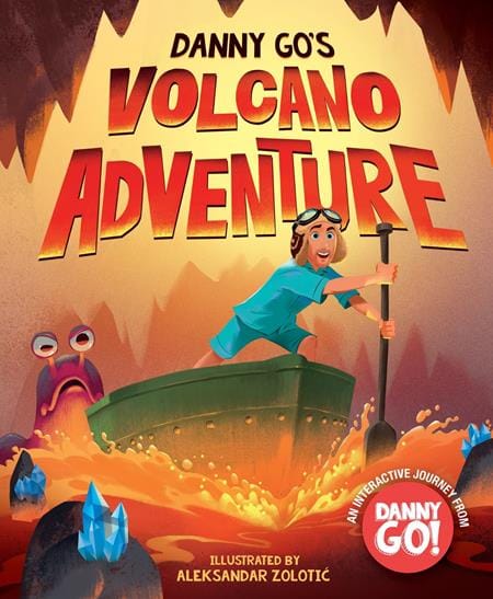 Abrams Graphic Novel DANNY GOS VOLCANO ADVENTURE HC 9781419786105 0126AB0495
