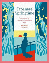 Abrams Graphic Novel JAPANESE SPRINGTIME COLORING BOOK TP 9781837761104 0226AB0520