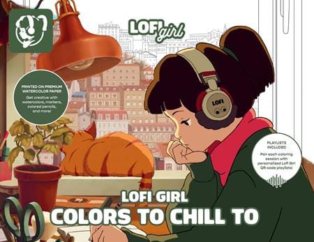 Abrams Graphic Novel LOFI GIRL COLORS TO CHILL TO TP (Release Date: 08/12/2026) 9781419794575 0626AB0519