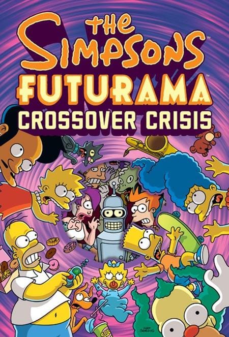 Abrams Graphic Novel SIMPSONS FUTURAMA CROSSOVER CRISIS HC (Release Date: 12/02/2026) 9780810988378 1026AB0535