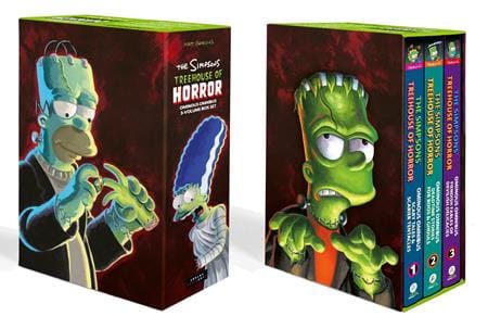 Abrams Graphic Novel SIMPSONS TREEHOUSE OF HORROR OMINOUS OMNIBUS HC (3 VOLUME BOX SET) (Release Date: 10/21/2026) 9781419793967 0826AB0611