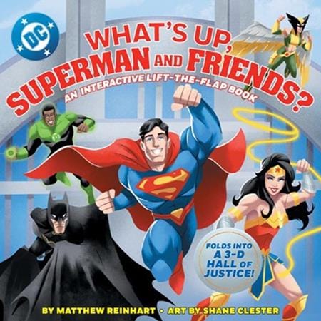 Abrams Graphic Novel WHATS UP SUPERMAN AND FRIENDS HC A POP MAGIC BOOK 9781419769467 0825AB0520