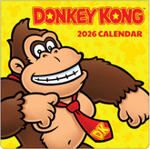 Abrams Stationery > Calendars 2026 Wall Calendar - Donkey Kong 9781419783470 ING-9781419783470