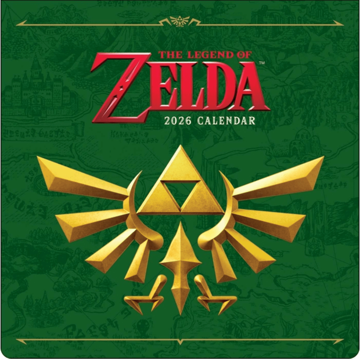 Abrams Stationery > Calendars 2026 Wall Calendar - Legend of Zelda 9781419783524 ING-9781419783524