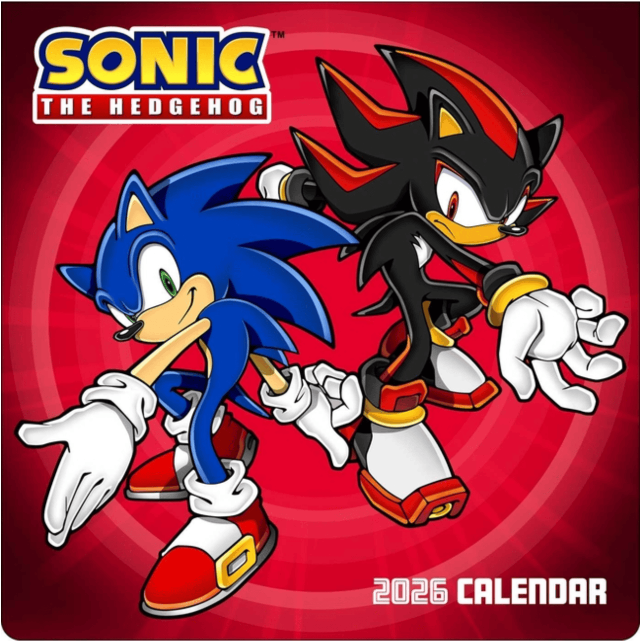 Abrams Stationery > Calendars 2026 Wall Calendar - Sonic the Hedgehog 9781419784408 ING-9781419784408