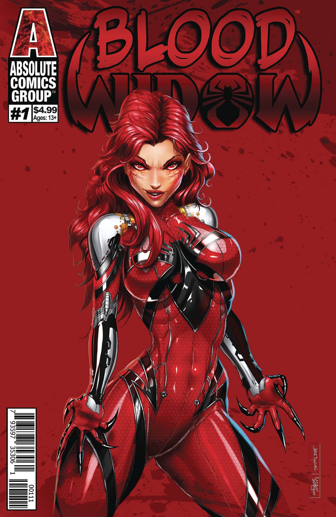 ABSOLUTE COMICS GROUP Comic Books BLOOD WIDOW #1 (OF 4) CVR A JAMIE TYNDALL (RES) 79359735306100111 NOV231078