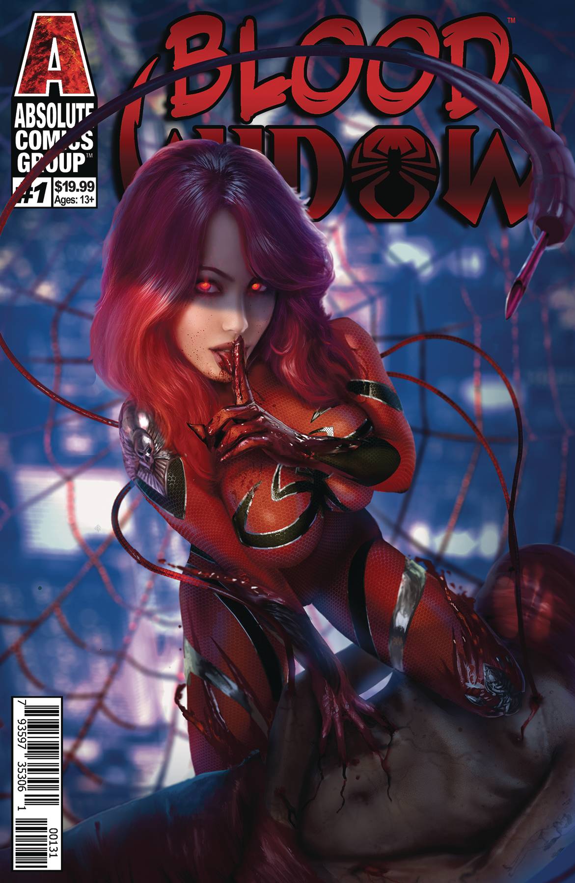 ABSOLUTE COMICS GROUP Comic Books BLOOD WIDOW #1 (OF 4) CVR C SHIKARII LENTICULAR (RES) 79359735306100131 NOV231080