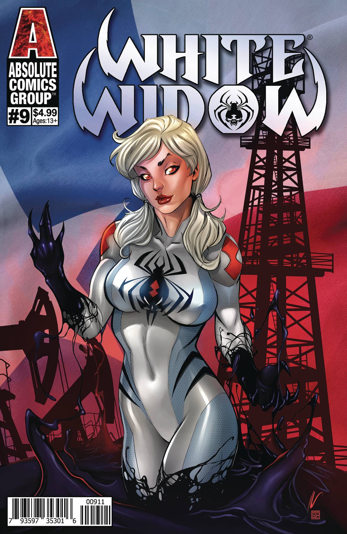 WHITE WIDOW #9 CVR A GARZA (RES)