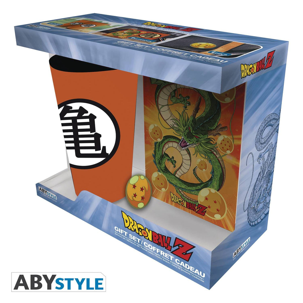 Abysse America Home > Drinkware ABY Style: Dragon Ball Z - Glass Pin & Journal Set 819065029044 FEB239505