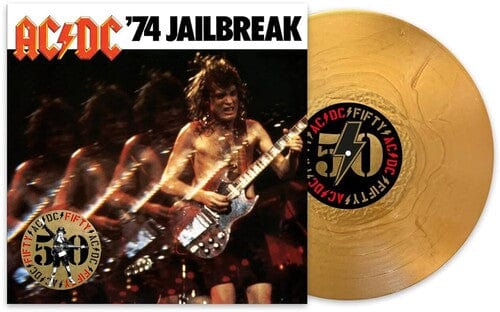 AC/DC Music > Vinyl Records AC/DC - 74 Jailbreak (Limited Edition, Colored Vinyl, 50th Anniversary Gold) 196588733512 SNYL887335.1