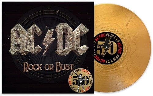 AC/DC Music > Vinyl Records AC/DC - Rock Or Bust (Limited Edition, Colored Vinyl, Gold) 196588733918 SNYL887339.1