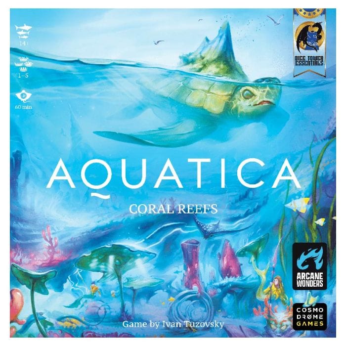 acd Board Games Aquatica: Coral Reefs Expansion 850039564406 AWGDTE10AQX2