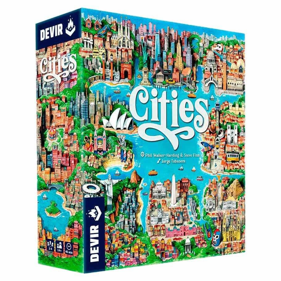 ACD Board Games Cities 8436607943945 DVACITIESEN