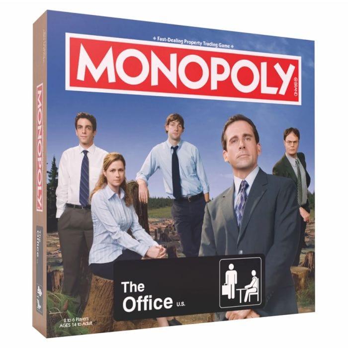 ACD Board Games > Large Box Games MONOPOLY: THE OFFICE BOARD GAME 700304159755 USOMN051198