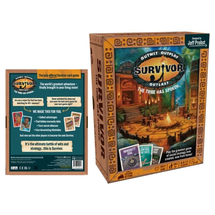 ACD Board Games > Small Box Games SURVIVOR CARD GAME 810083040127 EKCSURVCORE3
