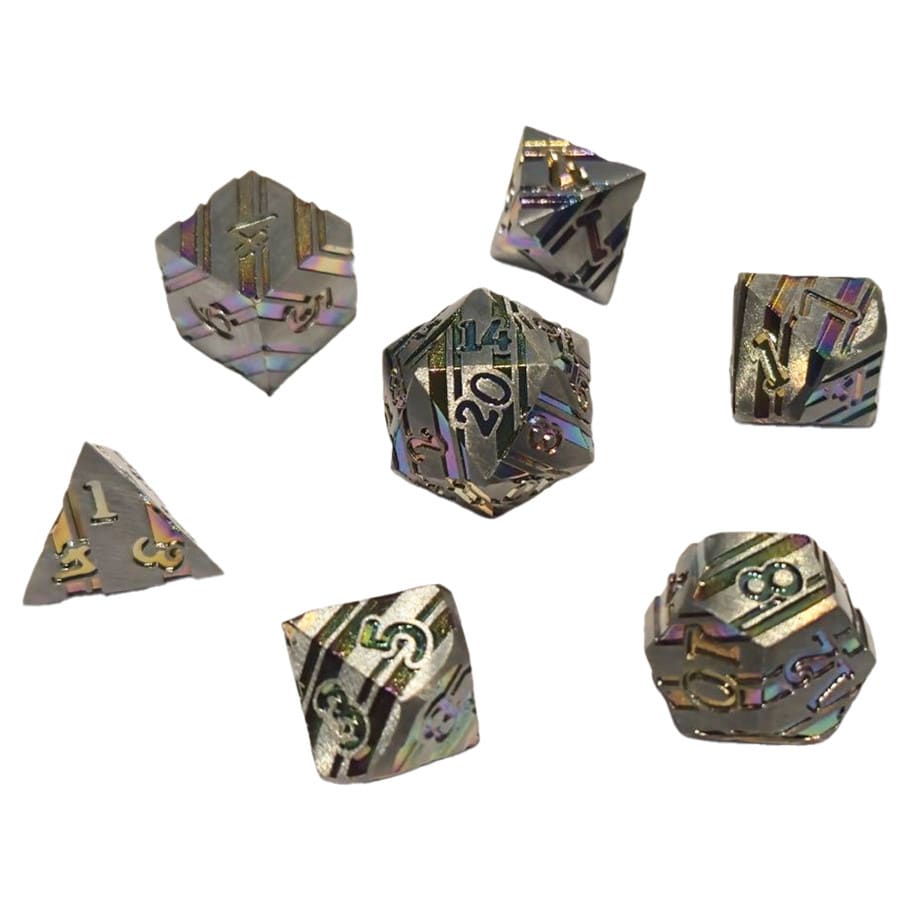 ACD Dice 7-Set Bulkhead Metal Cyberchrome 9359627009318 CHR60141
