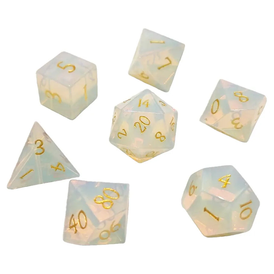 ACD Dice 7-Set Gemstone Opal 9359627008861 CHR60096