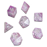 ACD Dice > Other Dice 7-Set Cube Molten Floss 9359627007017 CHR60040