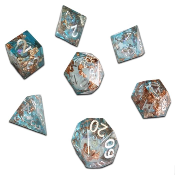 ACD Dice > Other Dice 7-Set Cube Molten Relics 9359627006980 CHR60037