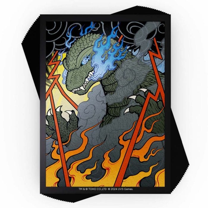 ACD Game Supplies > Card Sleeves DECK PROTECTOR: UNIVERSUS - GODZILLA (100PC) ART SLEEVES 810155270674 UVSCHA03GZAS1