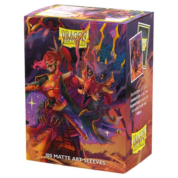 ACD Game Supplies > Card Sleeves DRAGON SHIELD: DECK PROTECTOR - 100 MATTE ART SLEEVES - THE FALLEN 5706569121075 ATM12107