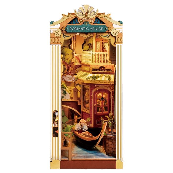 ACD Puzzles > 3D Puzzles The Town of Venice Book Nook & Wonderland 810101581458 ROETGB08