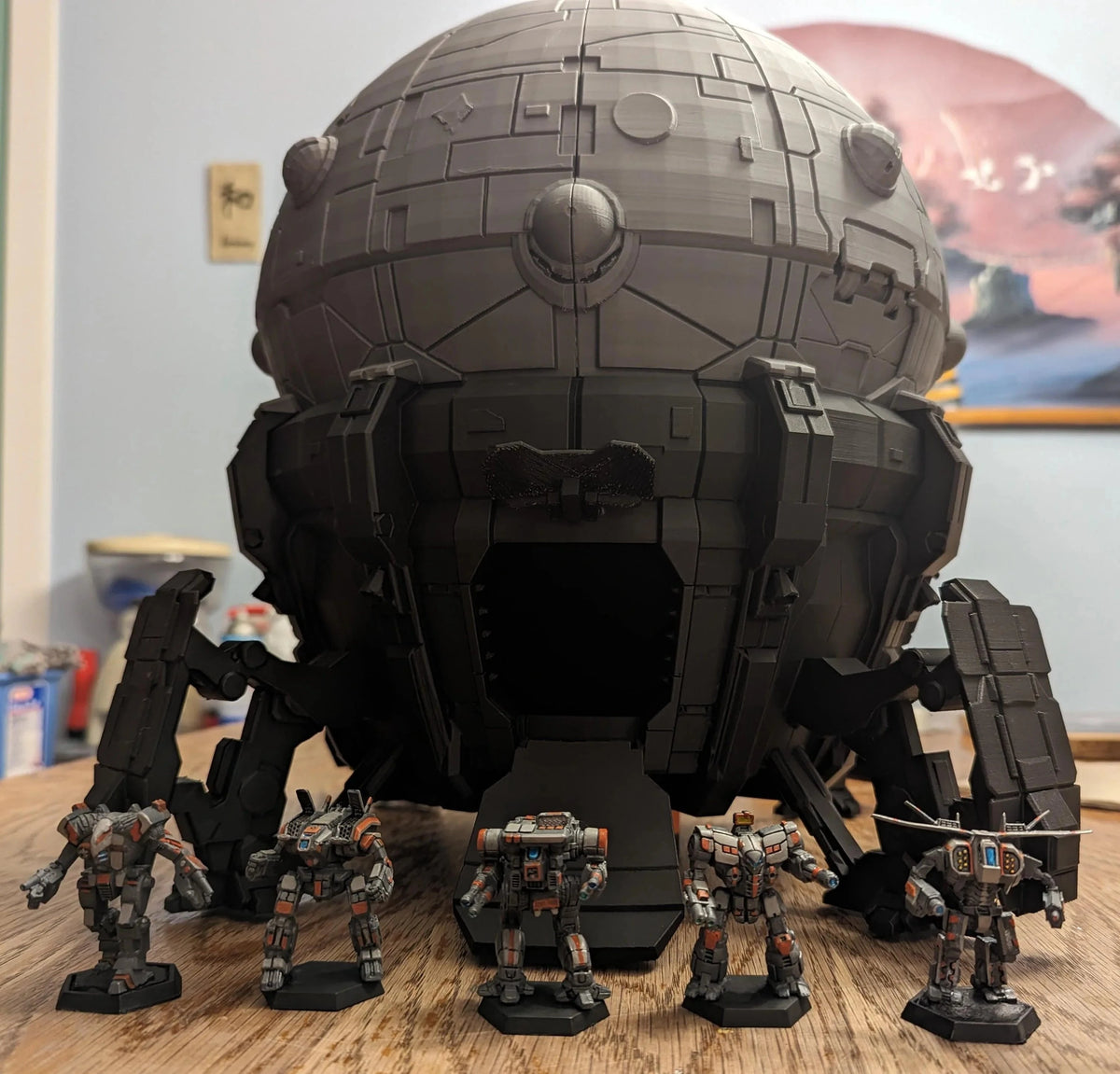 ACD Tabletop Games > Miniature Games BATTLETECH: DROPSHIP - UNION CLASS 810123694303 CYT357UN