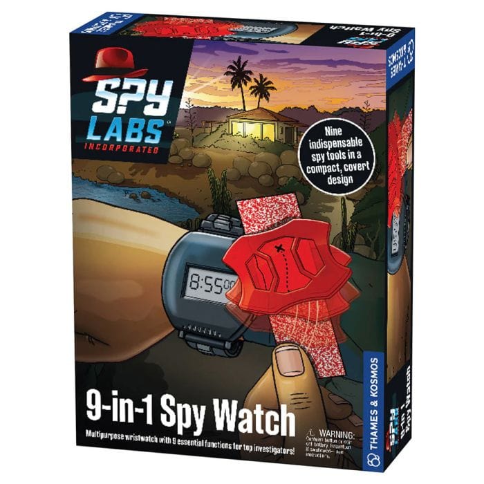 ACD Toys Spy Labs: 9-in-1 Spy Watch 814743018853 THK548018