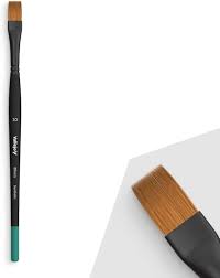 Vallejo Hobby Supplies > Brushes Vallejo: Effects Brush - Flat Rectangular Synthetic No. 10 8429551002370 VAL B04010