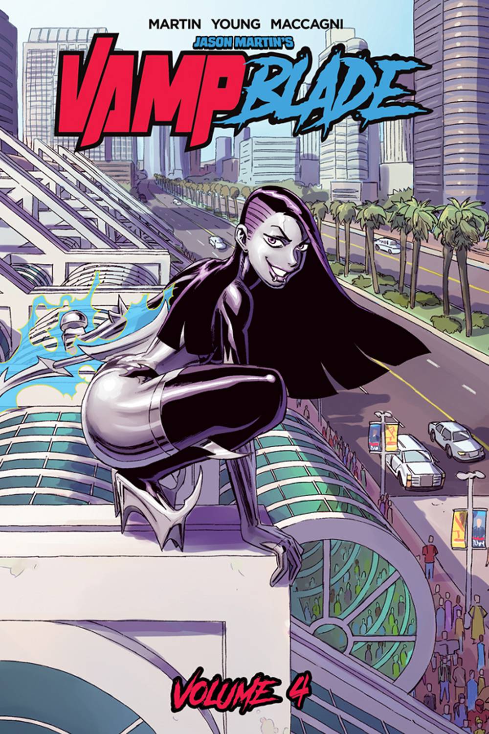 ACTION LAB - DANGER ZONE Graphic Novel VAMPBLADE TP VOL 04 CON OF THE DEAD (MR) 9781632292506 JUN171108