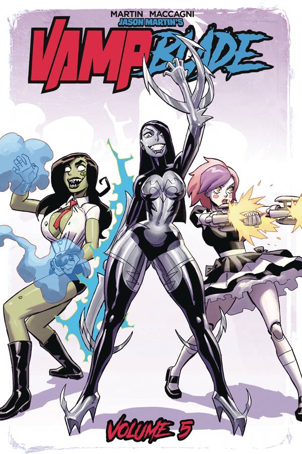 ACTION LAB - DANGER ZONE Graphic Novel VAMPBLADE TP VOL 05 DANGER DOLL SQUAD (MR) 9781632292988 SEP171078