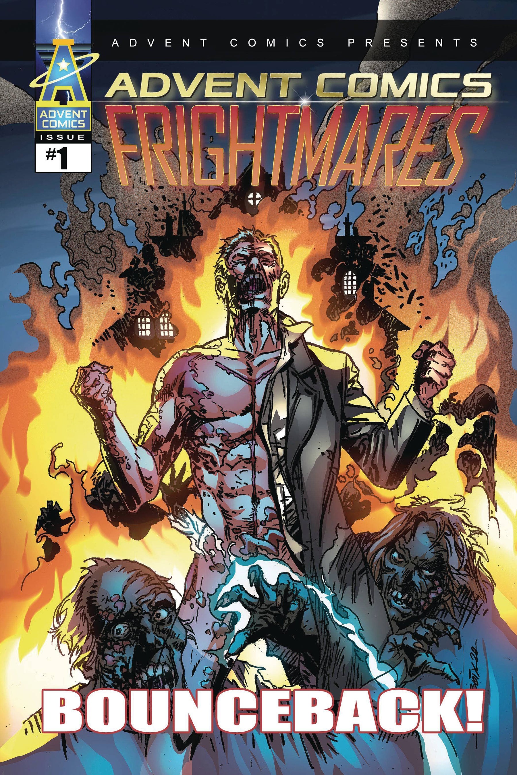 ADVENT COMICS FRIGHTMARES #1 BOUNCEBACK