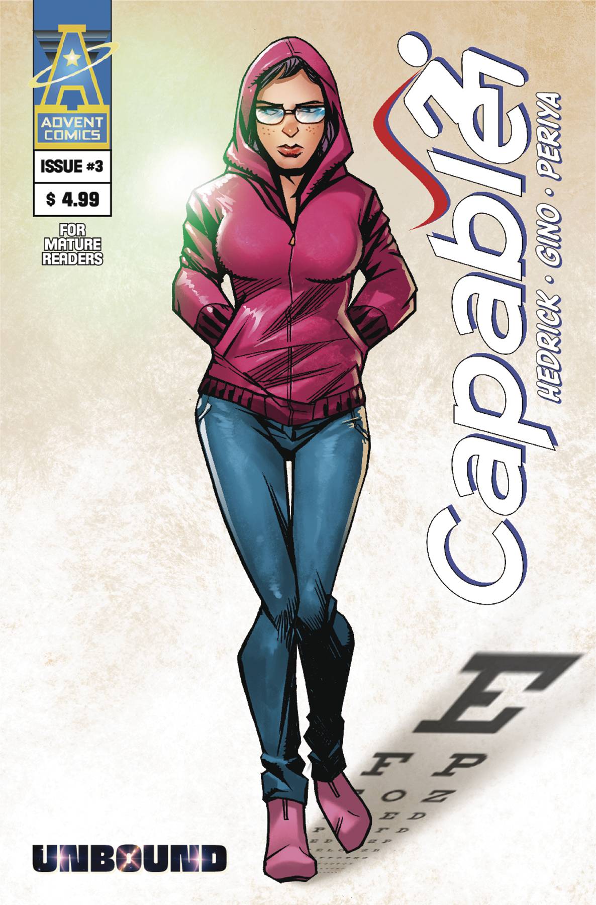 ADVENT COMICS Comic Books Capable #3 Cvr A Gino Kasmyanto 86000909042200311 DEC231129