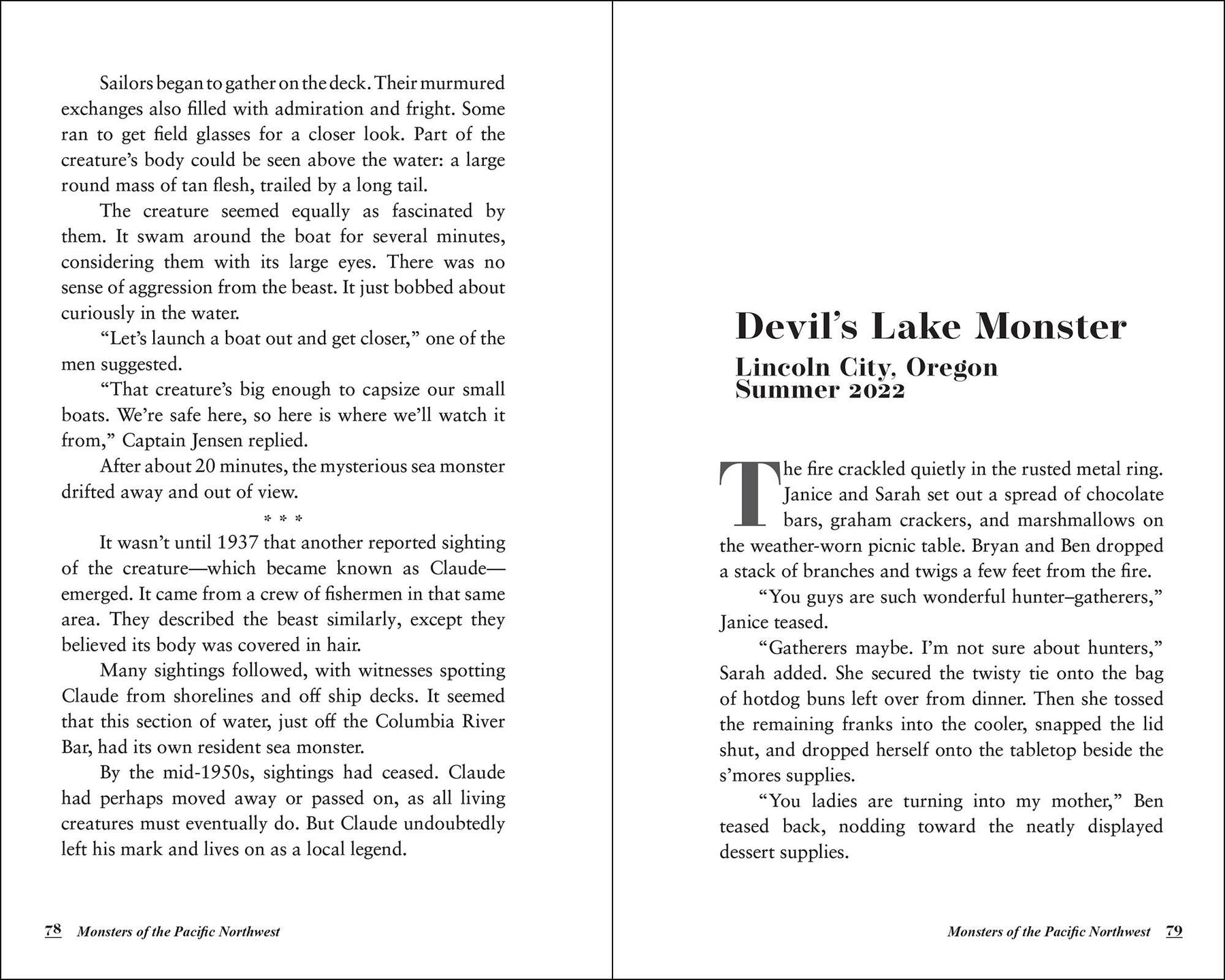 AdventureKEEN Books > Fiction > Horror Monsters of the Pacific Northwest 9781647554729 54729